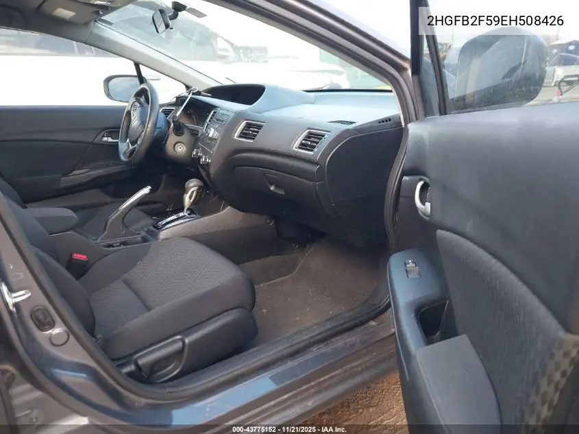 2HGFB2F59EH508426 2014 Honda Civic Lx