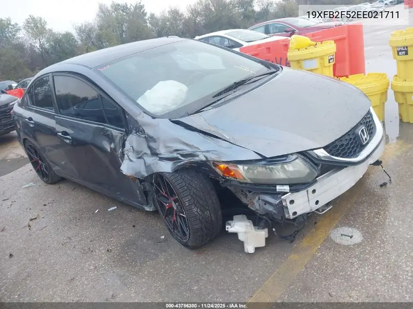 19XFB2F52EE021711 2014 Honda Civic Lx