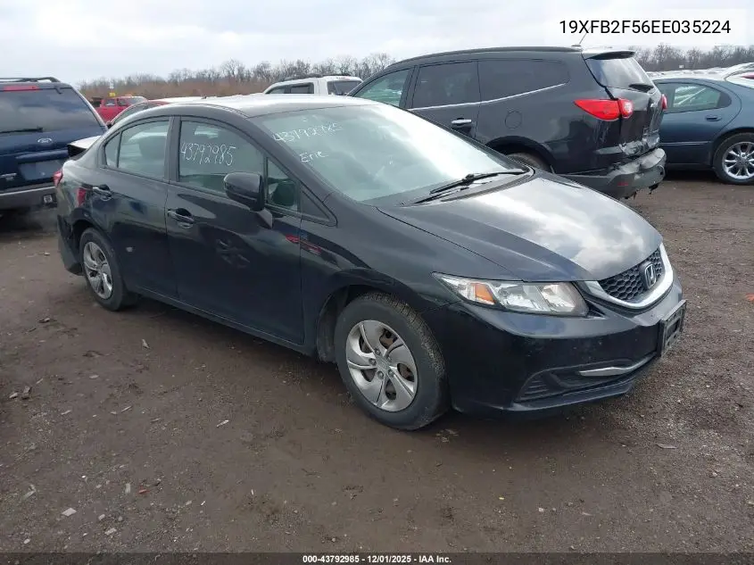 19XFB2F56EE035224 2014 Honda Civic Lx