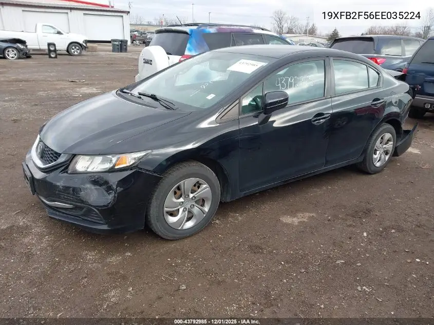 19XFB2F56EE035224 2014 Honda Civic Lx