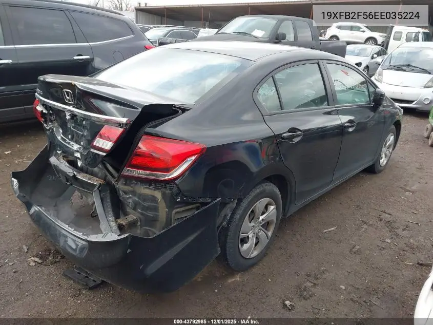 19XFB2F56EE035224 2014 Honda Civic Lx