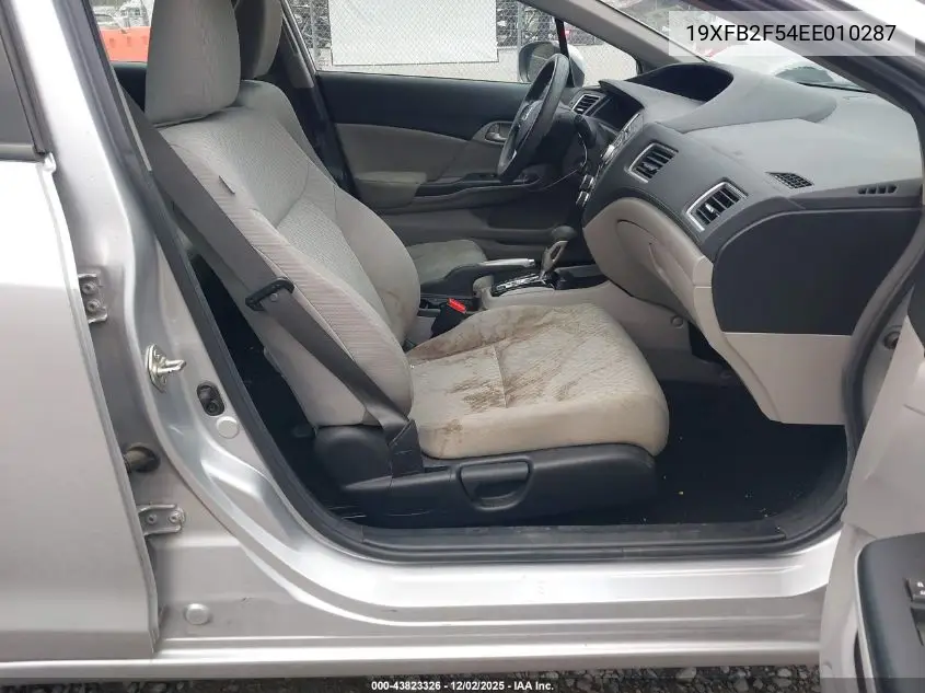 19XFB2F54EE010287 2014 Honda Civic Lx