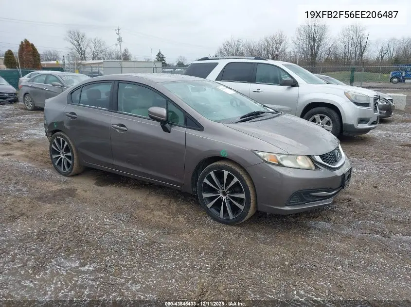 19XFB2F56EE206487 2014 Honda Civic Lx