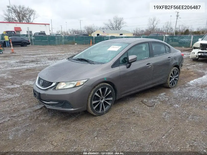 19XFB2F56EE206487 2014 Honda Civic Lx
