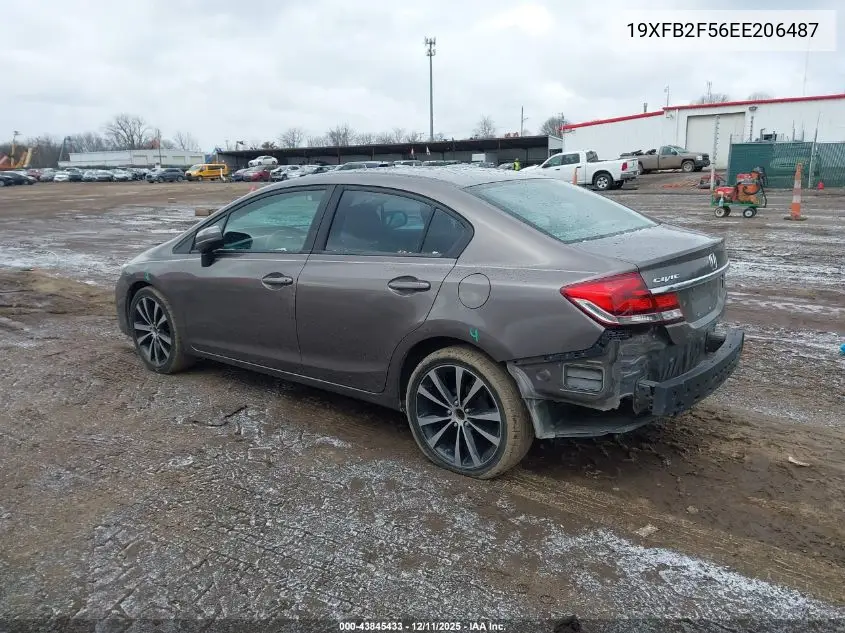 19XFB2F56EE206487 2014 Honda Civic Lx