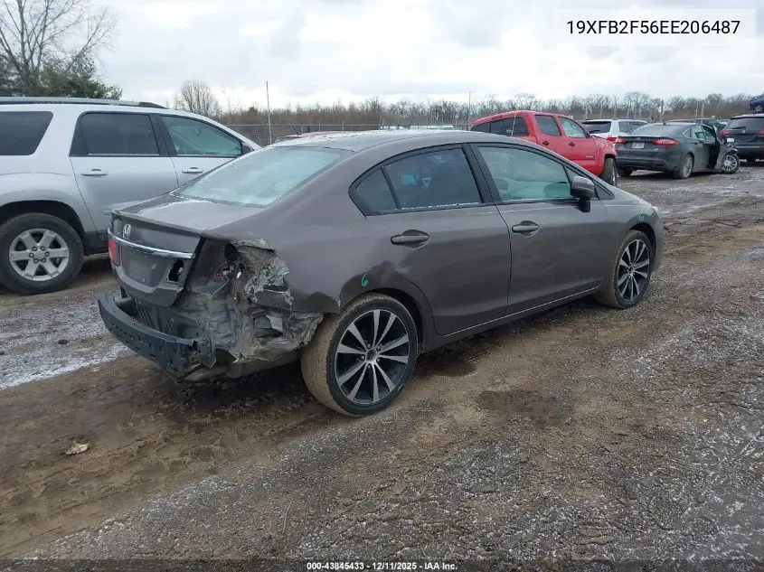 19XFB2F56EE206487 2014 Honda Civic Lx