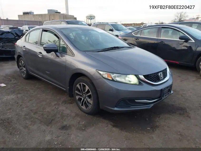 19XFB2F80EE220427 2014 Honda Civic Ex