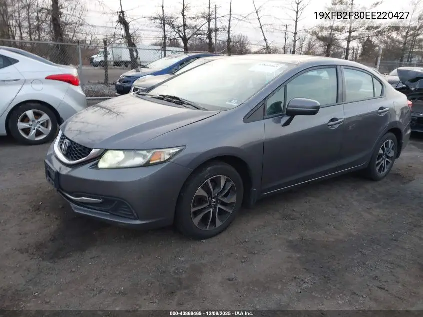 19XFB2F80EE220427 2014 Honda Civic Ex