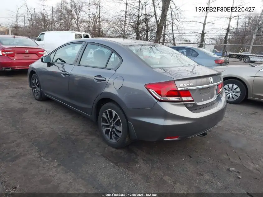 19XFB2F80EE220427 2014 Honda Civic Ex