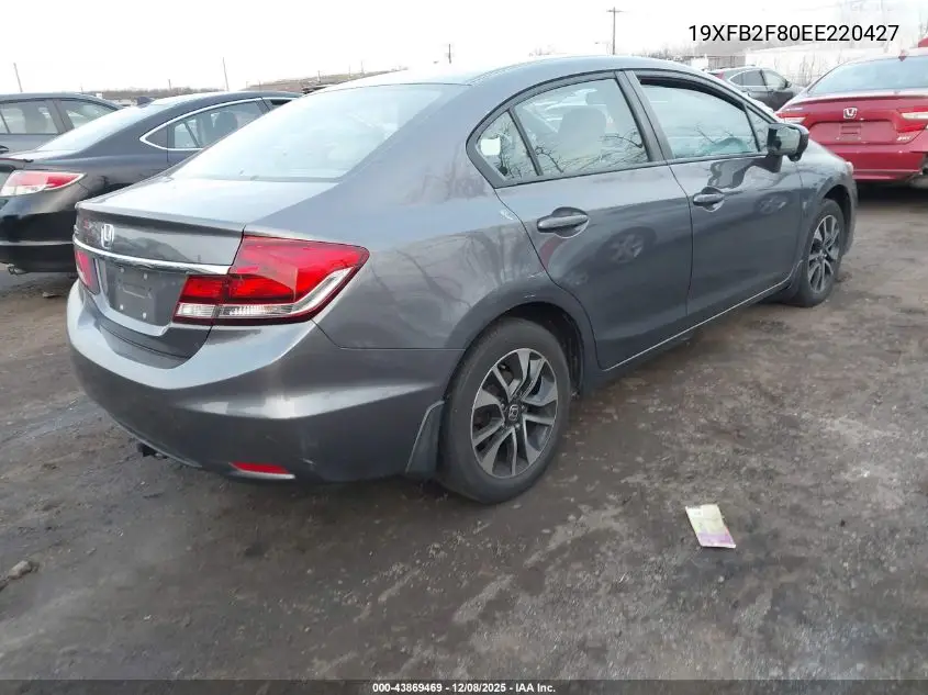 19XFB2F80EE220427 2014 Honda Civic Ex