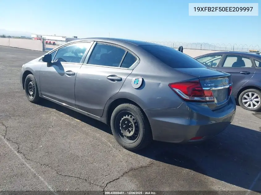 19XFB2F50EE209997 2014 Honda Civic Lx