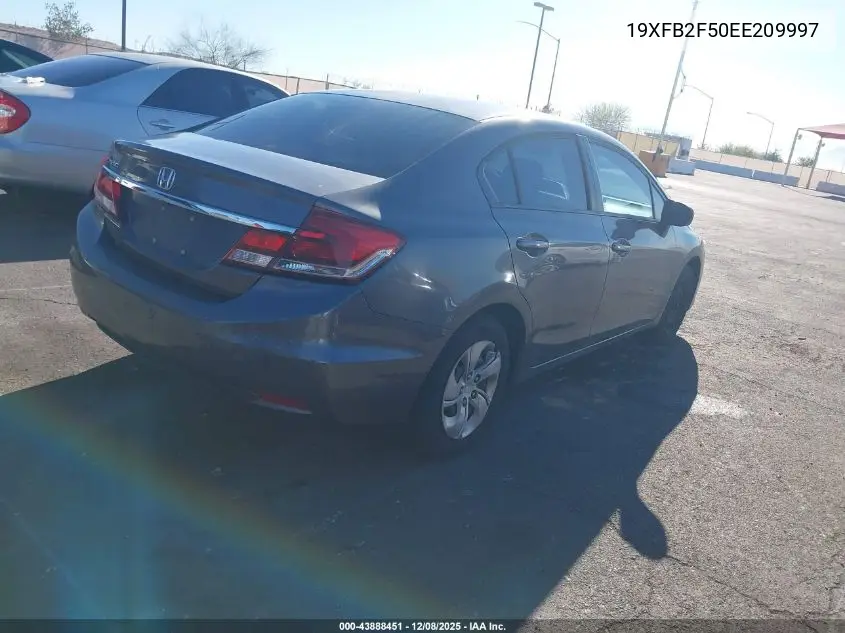 19XFB2F50EE209997 2014 Honda Civic Lx