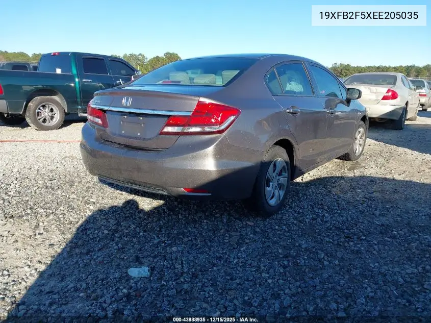 19XFB2F5XEE205035 2014 Honda Civic Lx