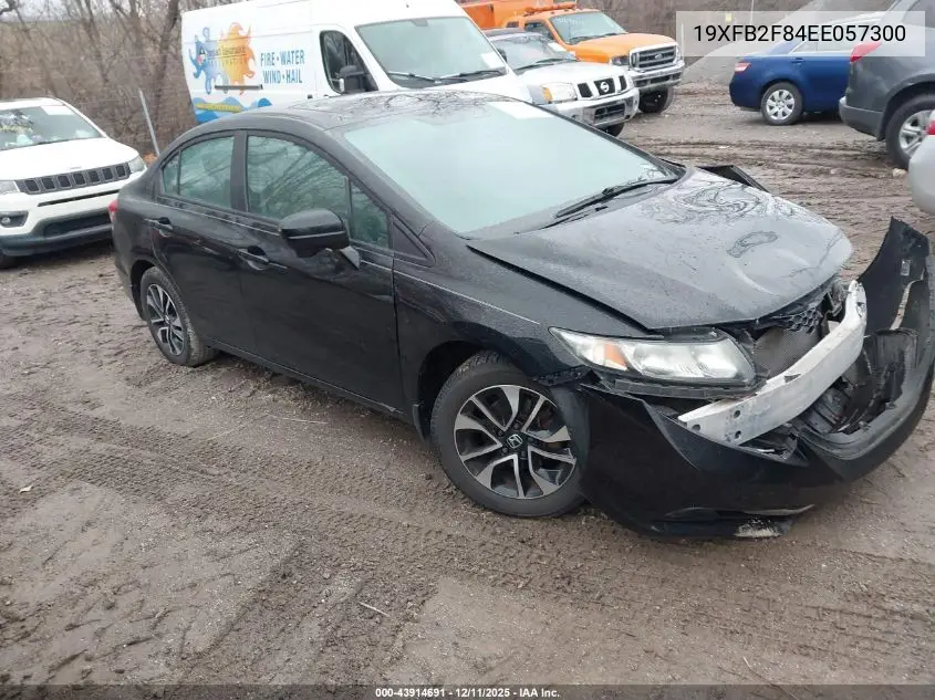 19XFB2F84EE057300 2014 Honda Civic Ex