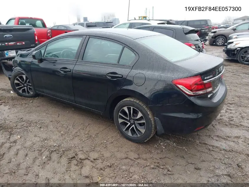 19XFB2F84EE057300 2014 Honda Civic Ex