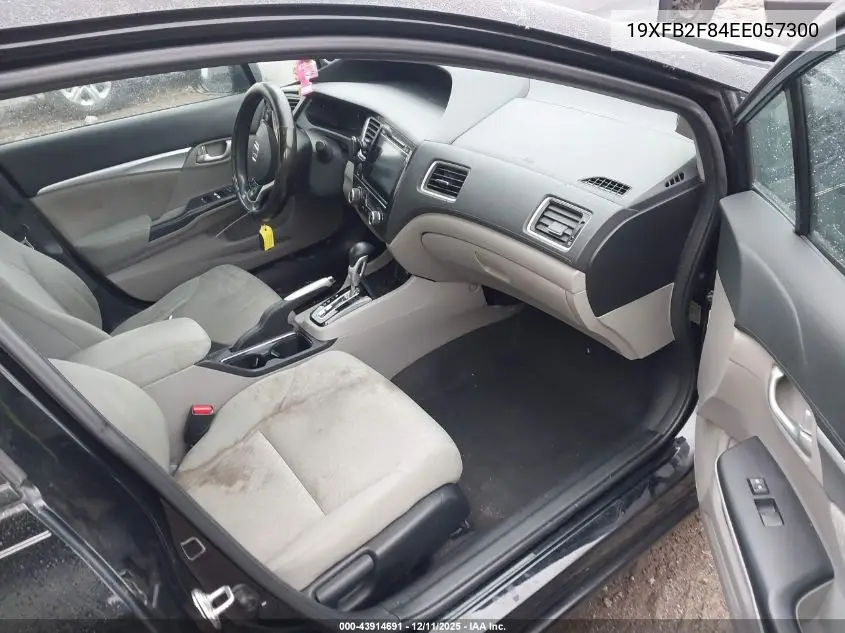 19XFB2F84EE057300 2014 Honda Civic Ex