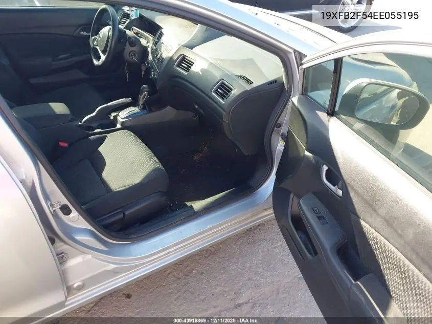 19XFB2F54EE055195 2014 Honda Civic Lx