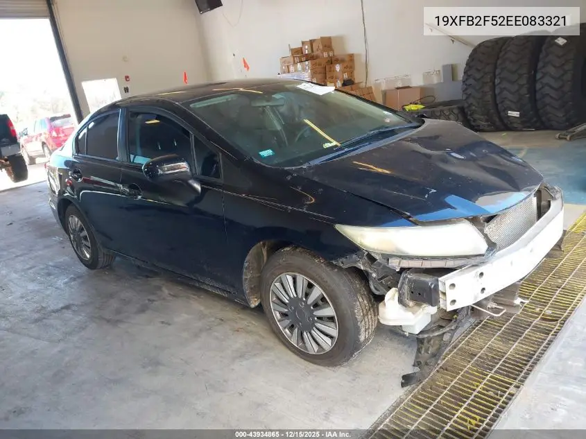 19XFB2F52EE083321 2014 Honda Civic Lx