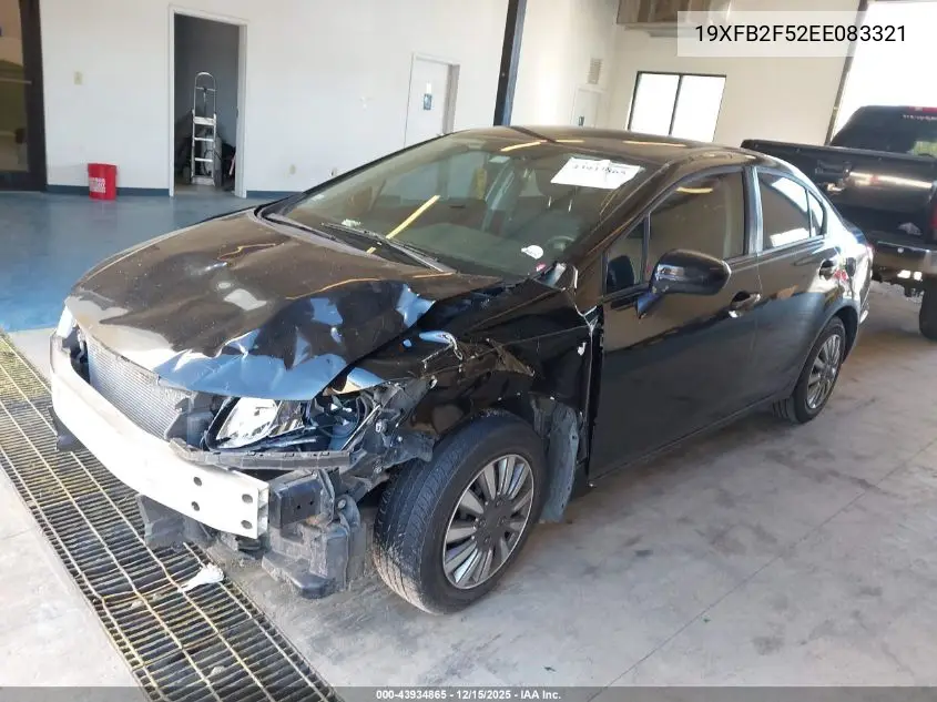 19XFB2F52EE083321 2014 Honda Civic Lx