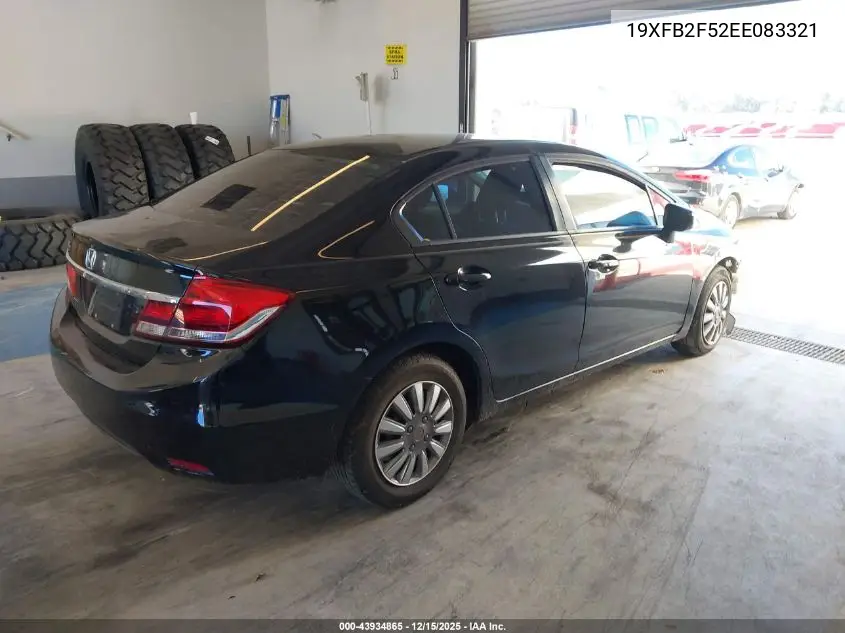 19XFB2F52EE083321 2014 Honda Civic Lx