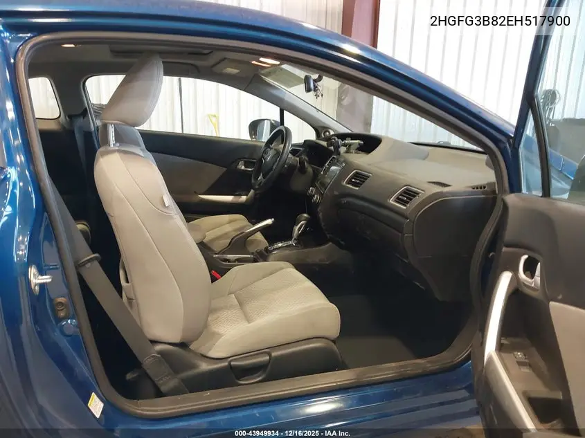 2HGFG3B82EH517900 2014 Honda Civic Ex