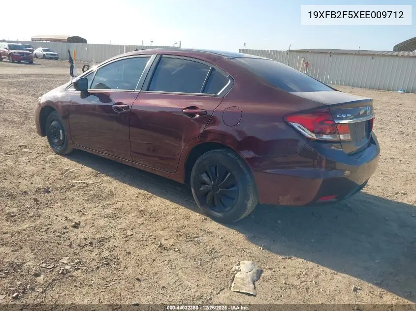 19XFB2F5XEE009712 2014 Honda Civic Lx