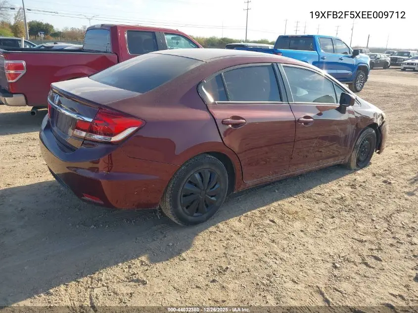 19XFB2F5XEE009712 2014 Honda Civic Lx