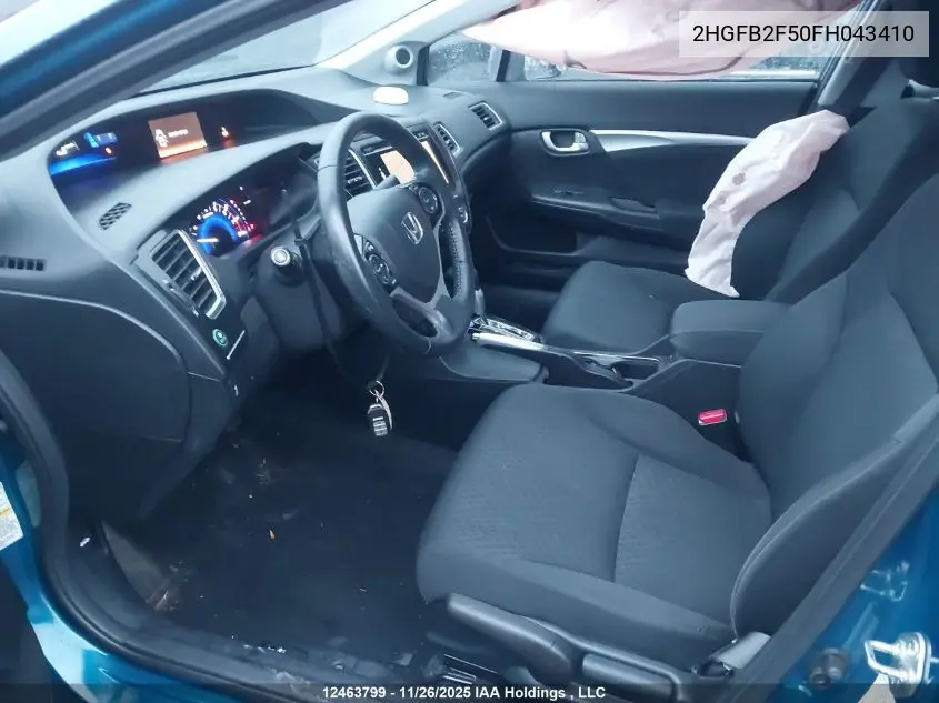 2HGFB2F50FH043410 2015 Honda Civic Ex