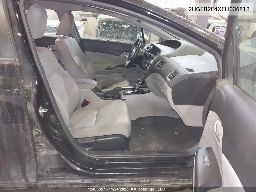 2HGFB2F4XFH036813 2015 Honda Civic Lx