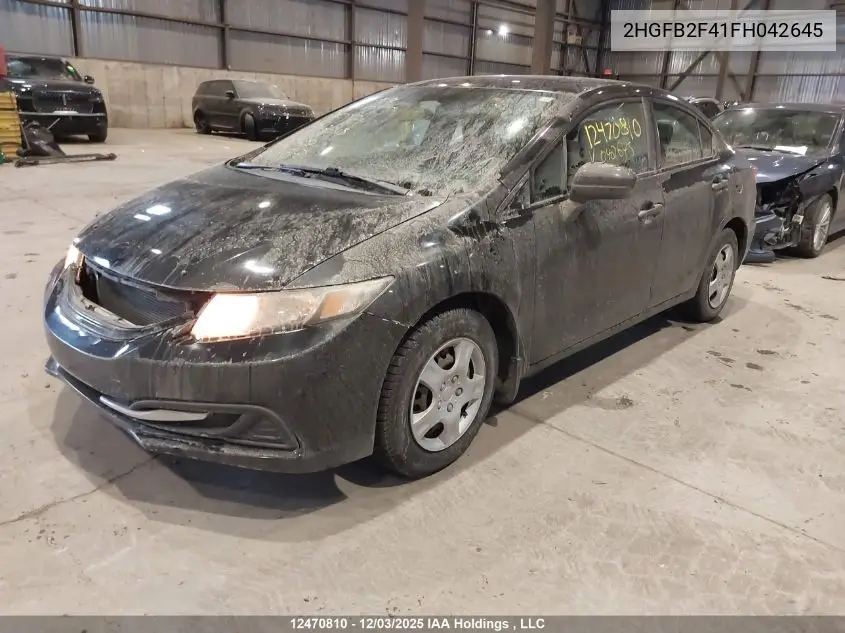 2HGFB2F41FH042645 2015 Honda Civic