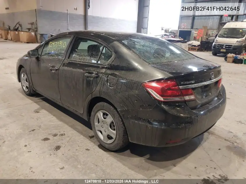 2HGFB2F41FH042645 2015 Honda Civic