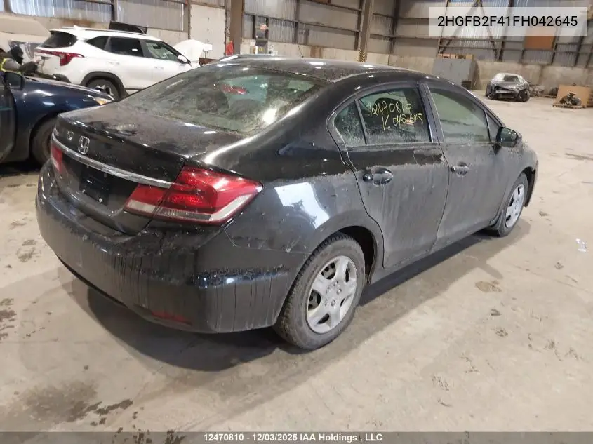 2HGFB2F41FH042645 2015 Honda Civic