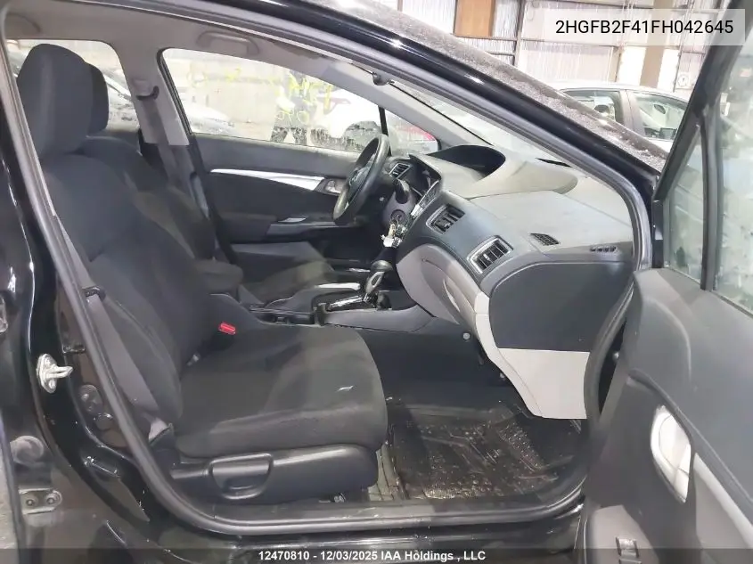2HGFB2F41FH042645 2015 Honda Civic