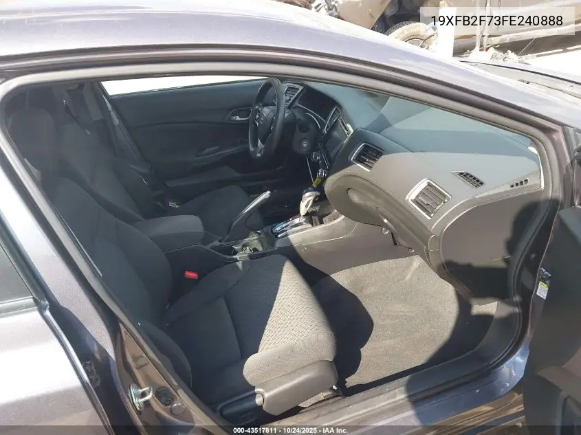19XFB2F73FE240888 2015 Honda Civic Se