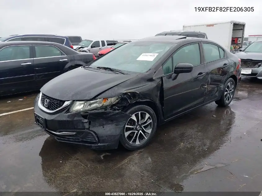 19XFB2F82FE206305 2015 Honda Civic Ex