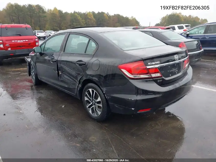19XFB2F82FE206305 2015 Honda Civic Ex