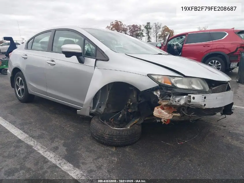 19XFB2F79FE208687 2015 Honda Civic Se