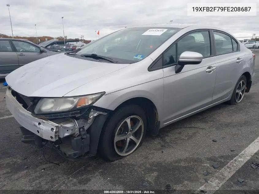 19XFB2F79FE208687 2015 Honda Civic Se