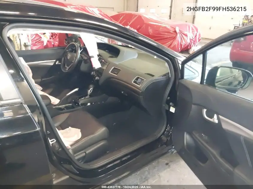 2HGFB2F99FH536215 2015 Honda Civic Ex-L