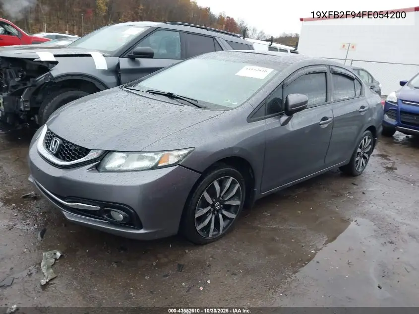 19XFB2F94FE054200 2015 Honda Civic Ex-L