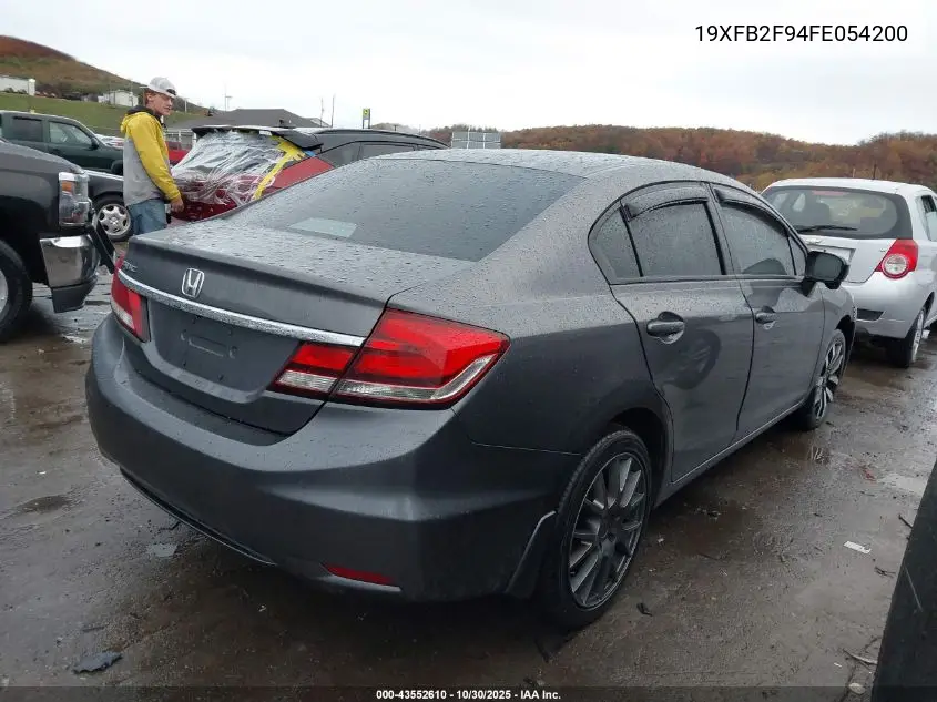 19XFB2F94FE054200 2015 Honda Civic Ex-L