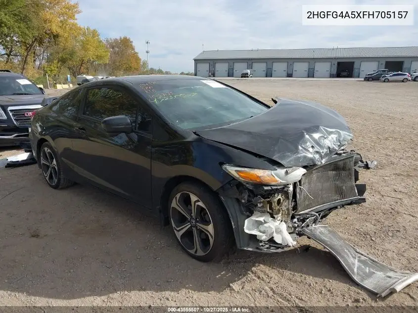 2HGFG4A5XFH705157 2015 Honda Civic Si