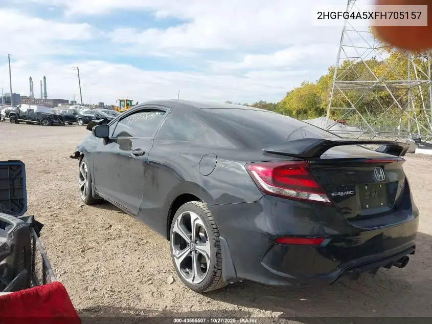 2HGFG4A5XFH705157 2015 Honda Civic Si