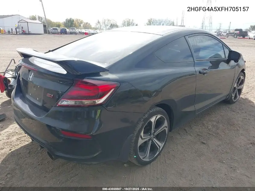 2HGFG4A5XFH705157 2015 Honda Civic Si