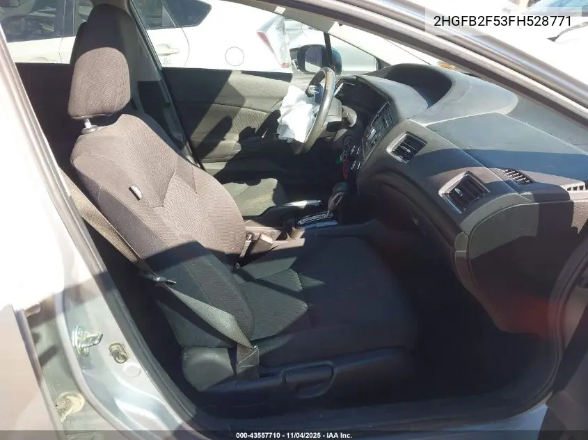 2HGFB2F53FH528771 2015 Honda Civic Lx