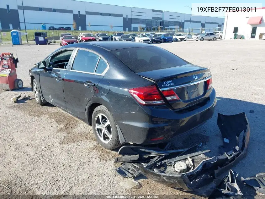 19XFB2F77FE013011 2015 Honda Civic Se