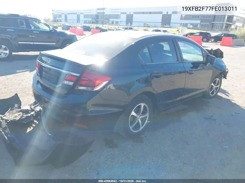 19XFB2F77FE013011 2015 Honda Civic Se