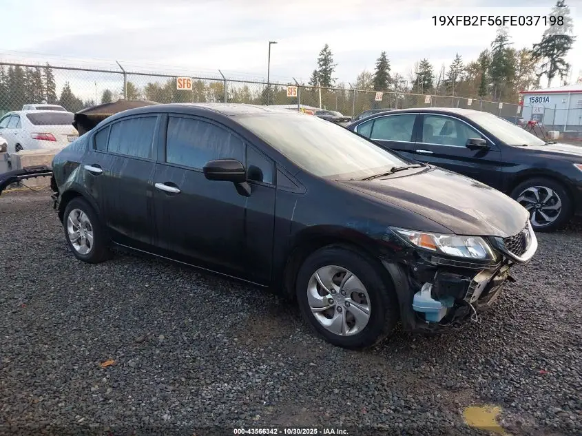 19XFB2F56FE037198 2015 Honda Civic Lx