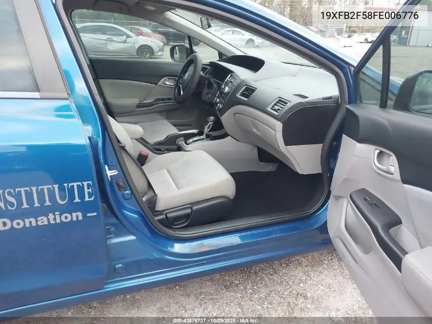 19XFB2F58FE006776 2015 Honda Civic Lx