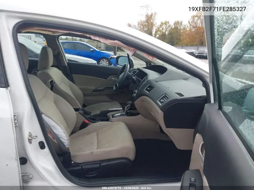 19XFB2F71FE285327 2015 Honda Civic Se